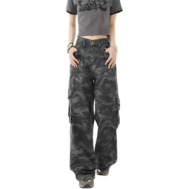 MGXEK Jeans Unisex Camouflage-2