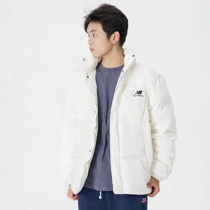 New Balance Down Jackets Men White-3