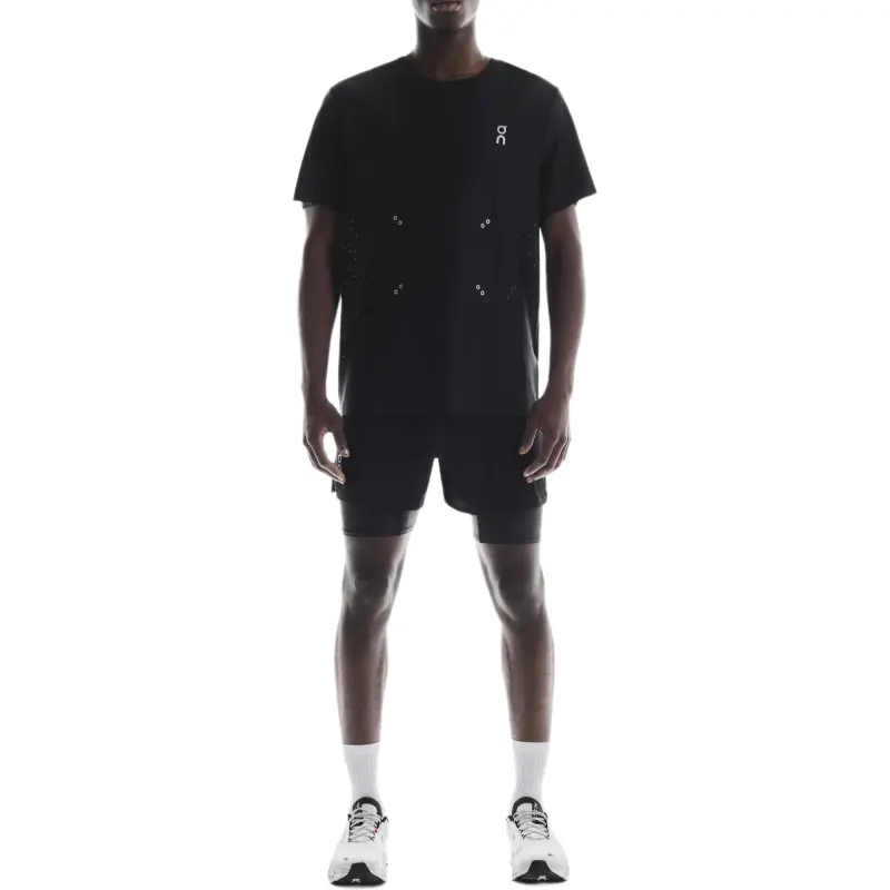 On Pace Casual Shorts Men's Black-1