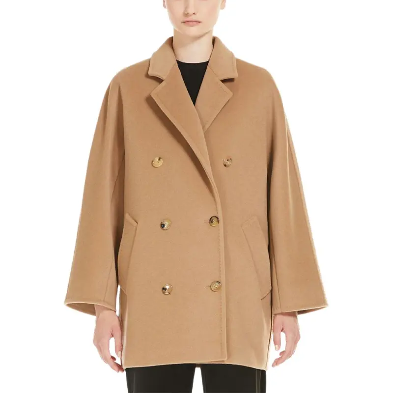 MaxMara Double Breasted Long Sleeved Coat-2