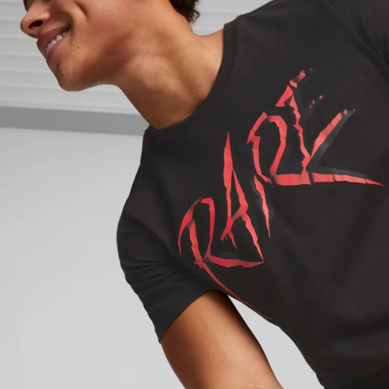PUMA T Shirts Men Black-5