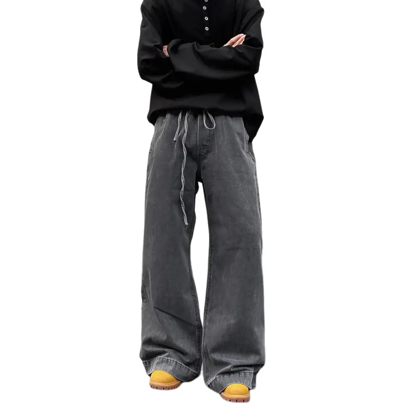 VINMUK Jeans Unisex Black-5