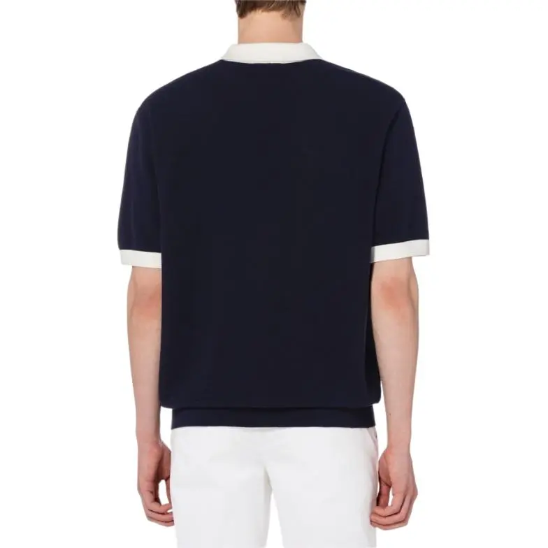 LACOSTE Polo Shirt Men's Dark Blue-4