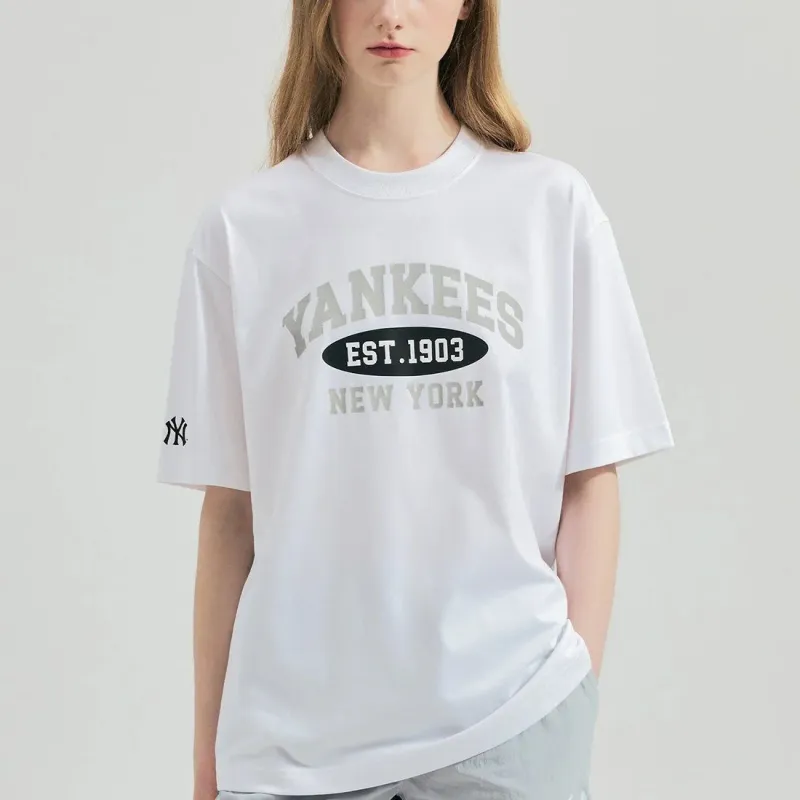 MLB T-Shirt Unisex Ecru New York Yankees-2