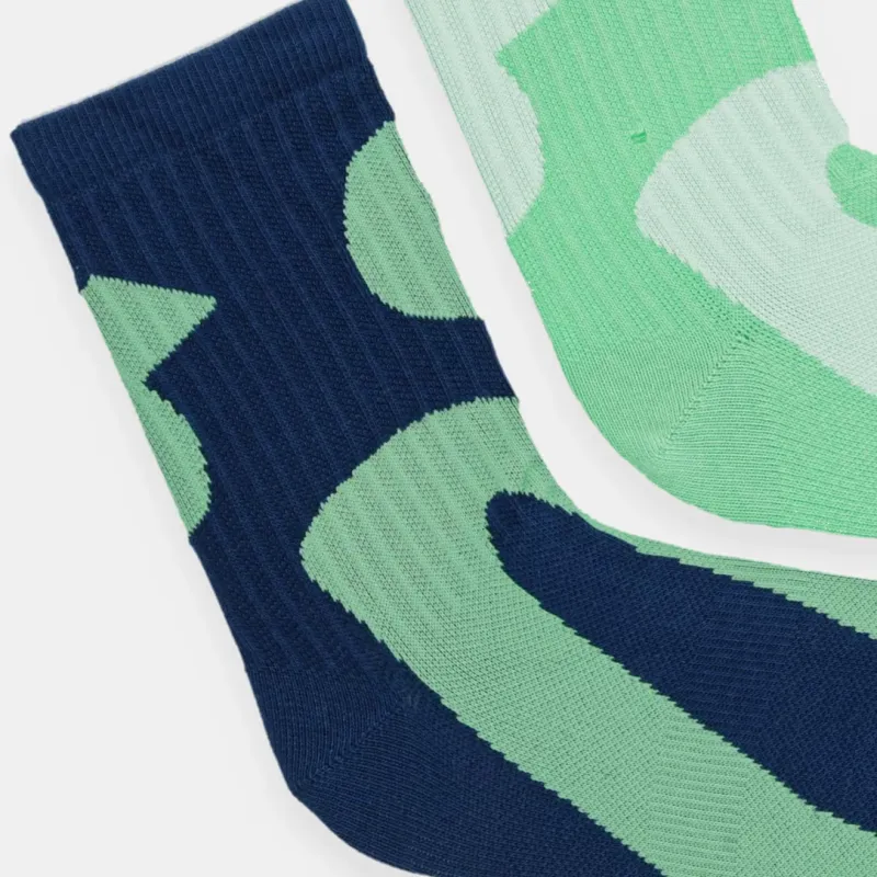 On Liquid Logo Sock High 2P Knee High Socks Unisex 2 Pack-2