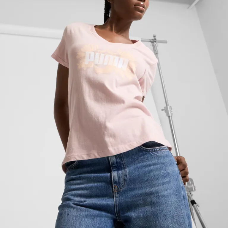 PUMA Full T-Shirt Women's Dusty Purple-2
