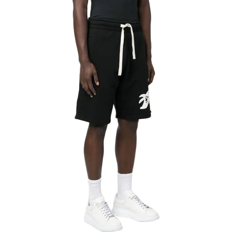 PALM ANGELS Hunter Graphic print Track Shorts-2