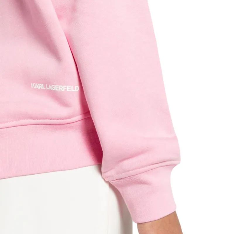 KARL LAGERFELD Sweatshirt Women's Rose Pink-5