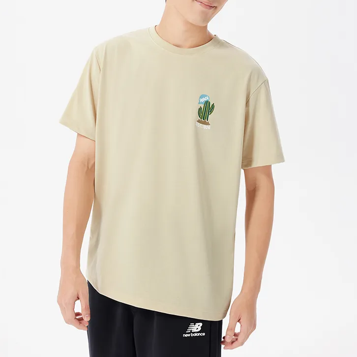 New Balance T Shirt Men's Khaki-1
