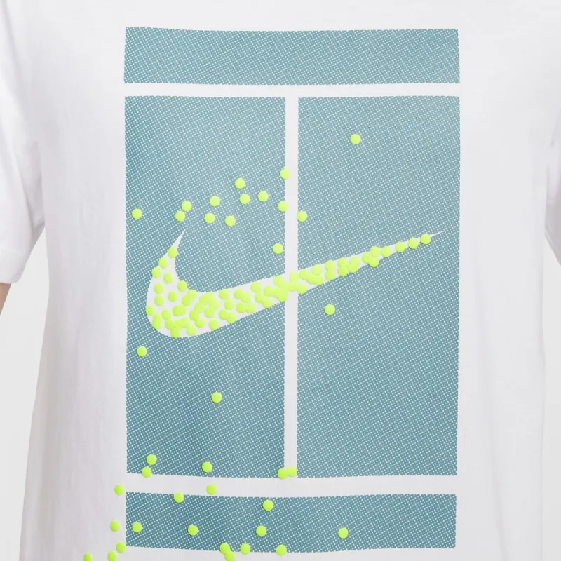 Nike T-Shirts Men White-5