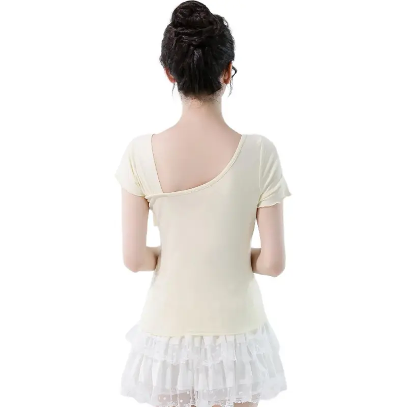 Flowers In Water Regular T Shirt Women's-3