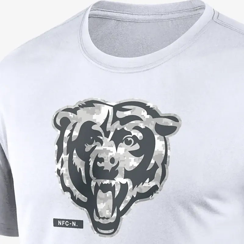 Nike Chicago Bears Salute To Service Primary Edge Legend Men's Nike Dri FIT Nfl T Shirt-2
