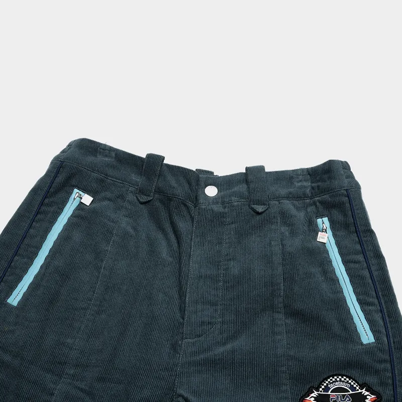 FILA FUSION x FACETASM FACETASM Casual Pants Women's Ink Blue Gray-2