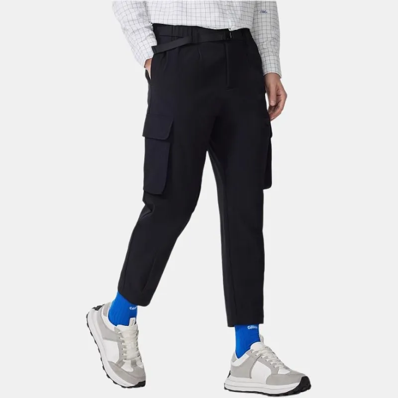 Cabbeen Cargo Pants Men Black-3