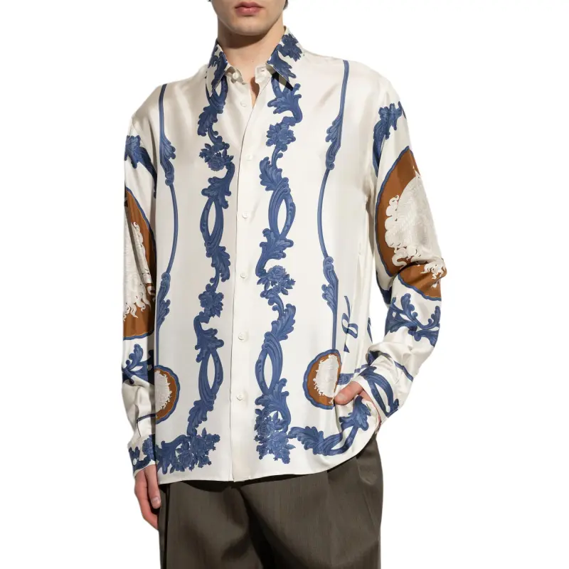 VERSACE Medusa Cameo print Shirt-3