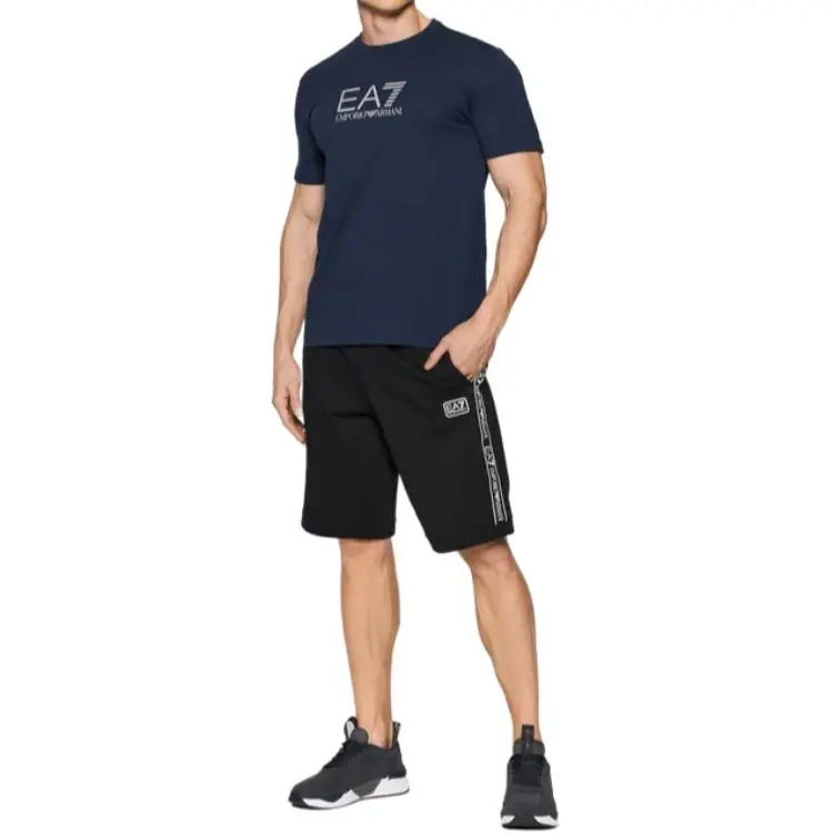 EMPORIO ARMANI EA7 T Shirt Men's Navy Blue-4