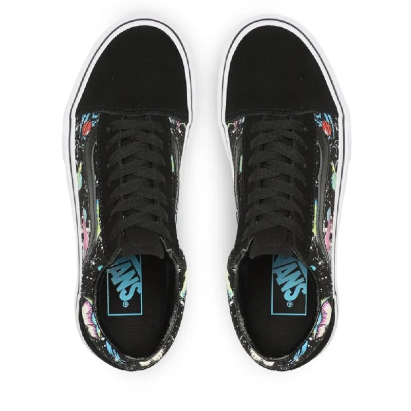 Old Skool Vans 'Glow In The Dark Psychedelic Space'-1