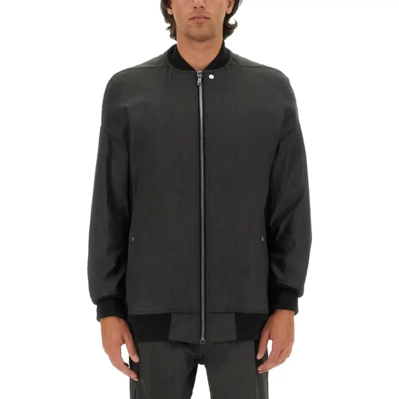 RICK OWENS Elongated Bomber Jacket-3