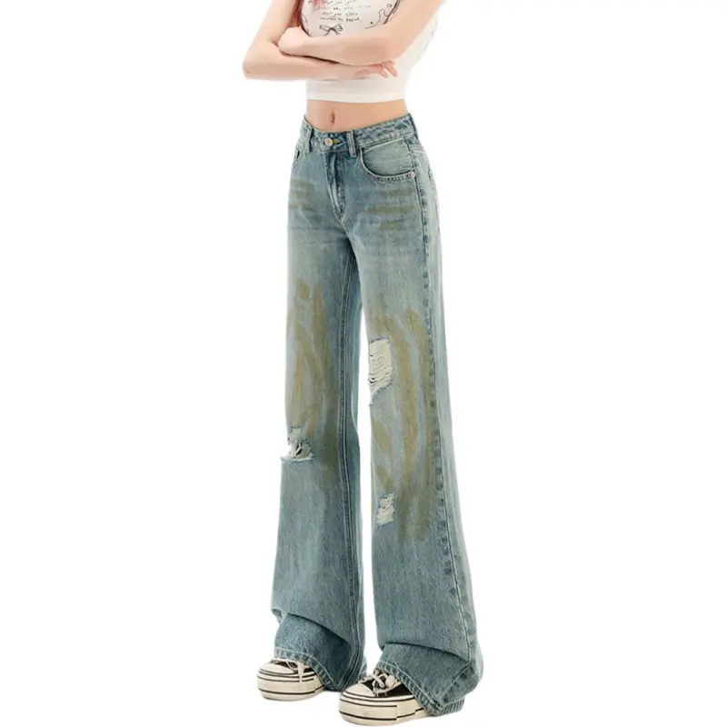 NHZN Jeans Women's Vintage Blue-3