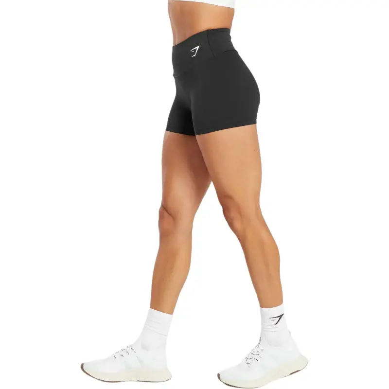 GYMSHARK Yoga Shorts Women's Black-2