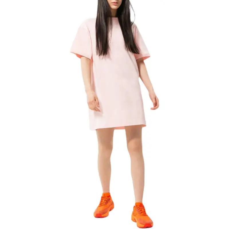Nike Short Sleeved Dress Women's Pink-2