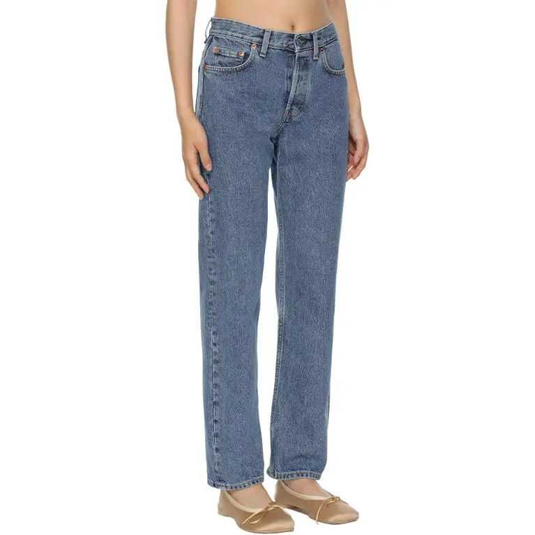 SPORTY & RICH Straight leg Jeans-4