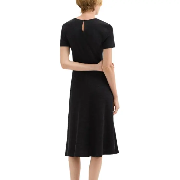 THEORY Short Sleeved Dresses Women's Black-2