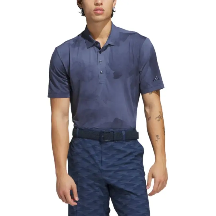 Adidas Free Shipping With AdiClub Ultimate365 Printed Cool Feeling Tour Polo Shirt-1