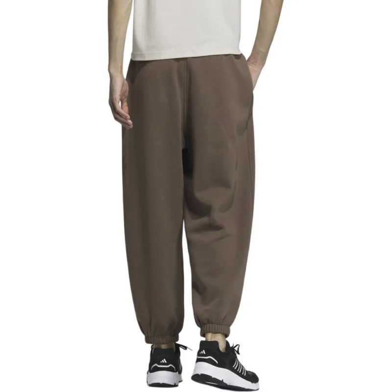 Adidas Knitted Sports Pants Unisex Stratum Dark Earthy Brown-3