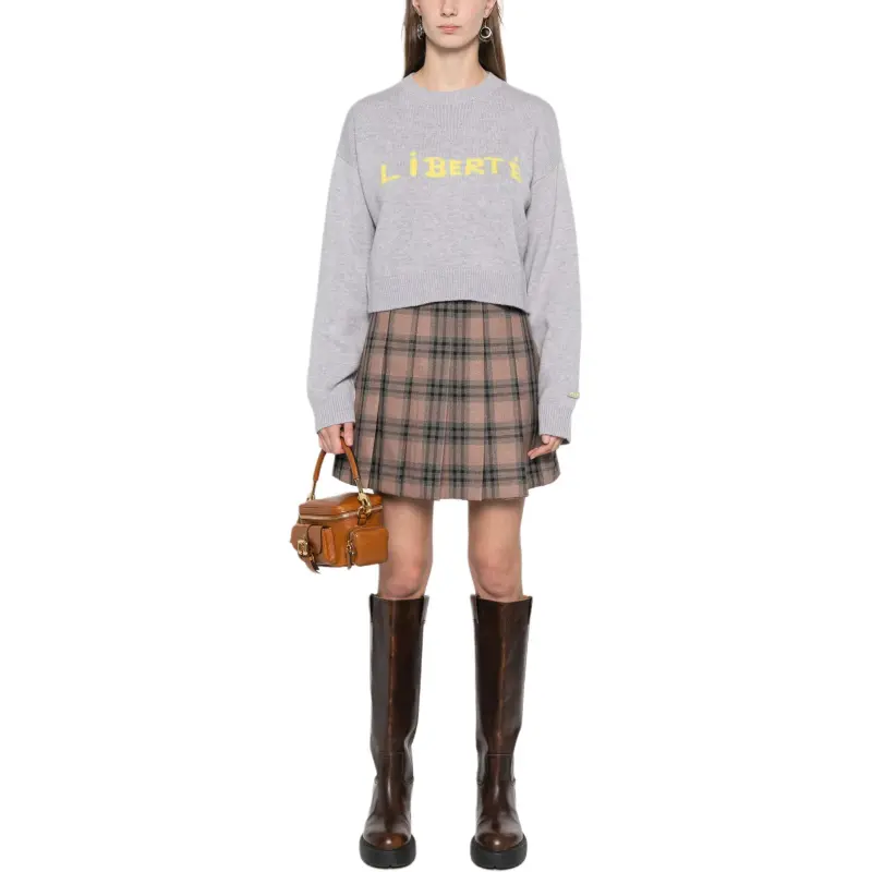 PINKO Crewneck Cropped Jumper-3