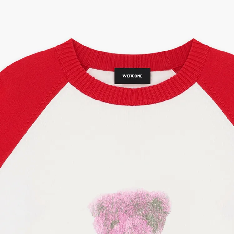 WE11DONE Sweaters Unisex Red-2