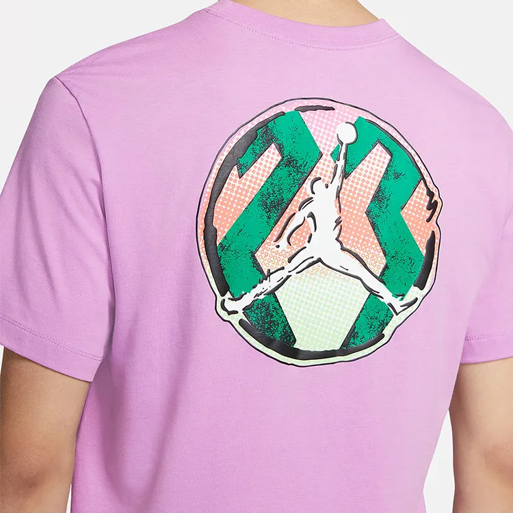 Jordan Set-in Sleeve T-Shirt Men's Pink-3