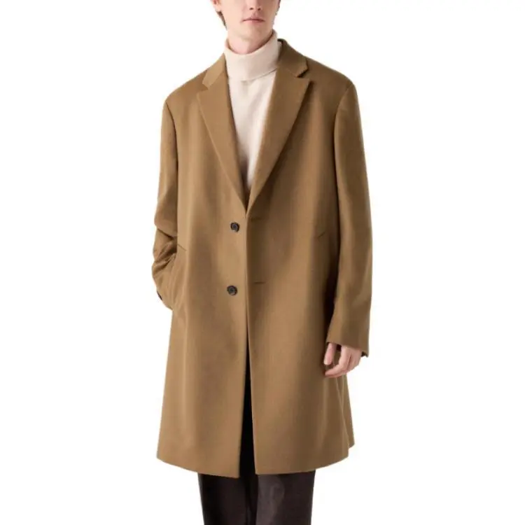 UNIQLO Coats Men Umber-1