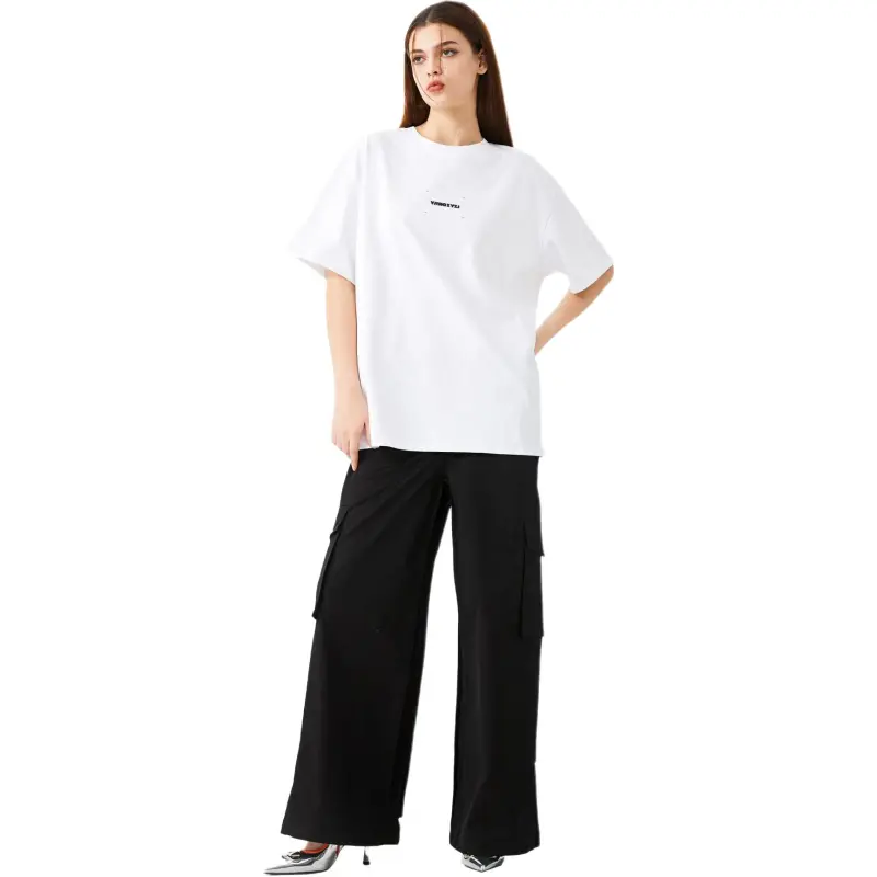 YJ1NGZYZJ Cargo Pants Women's Black-3