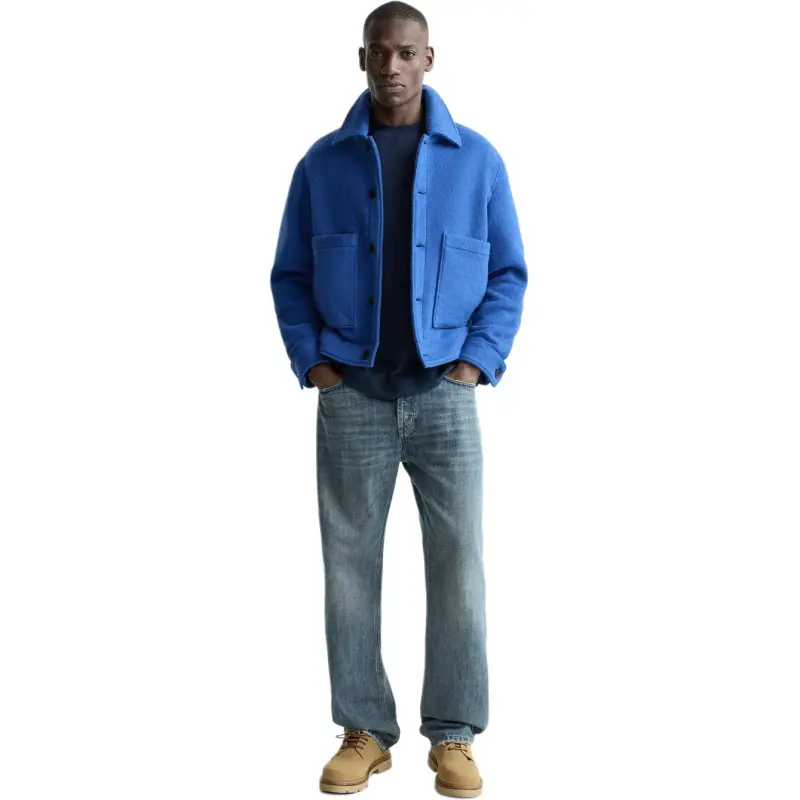 ZARA Jackets Coats Men's Dark Blue-1