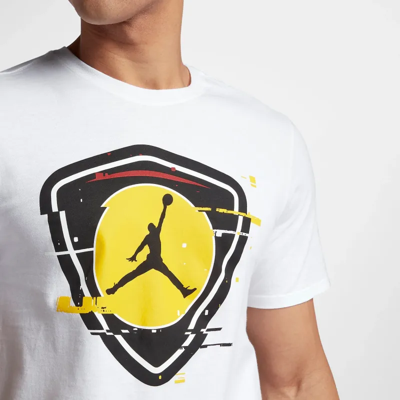 Jordan T Shirts Men White-3
