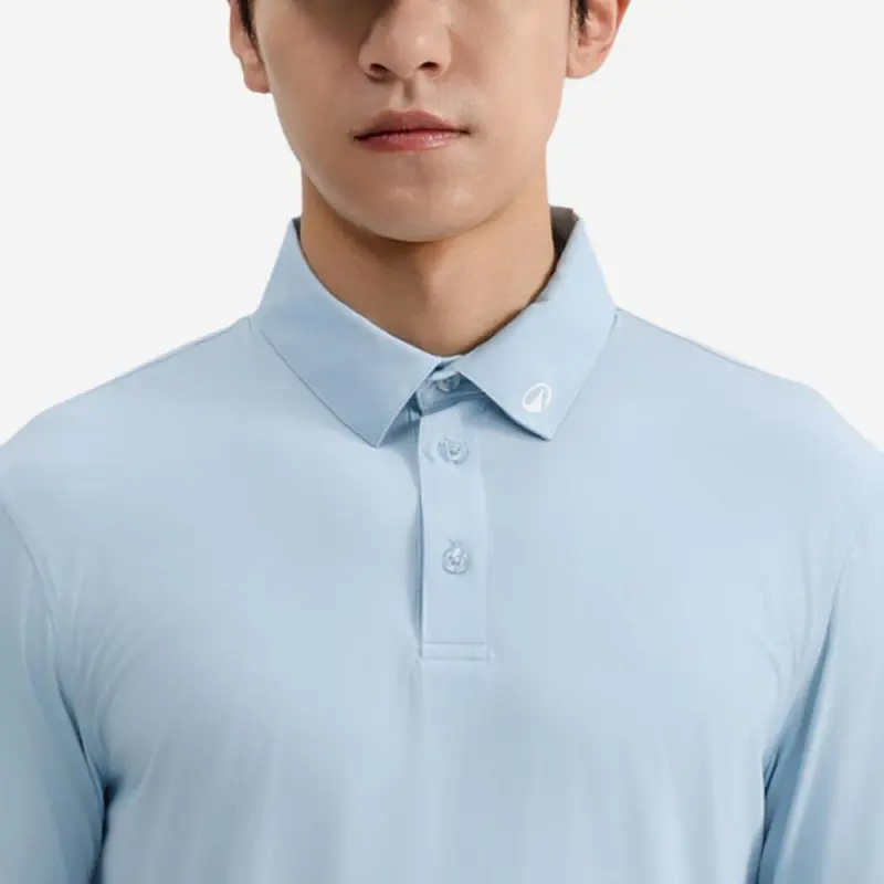 DECATHLON Polo Shirt Men's Dream Blue-3