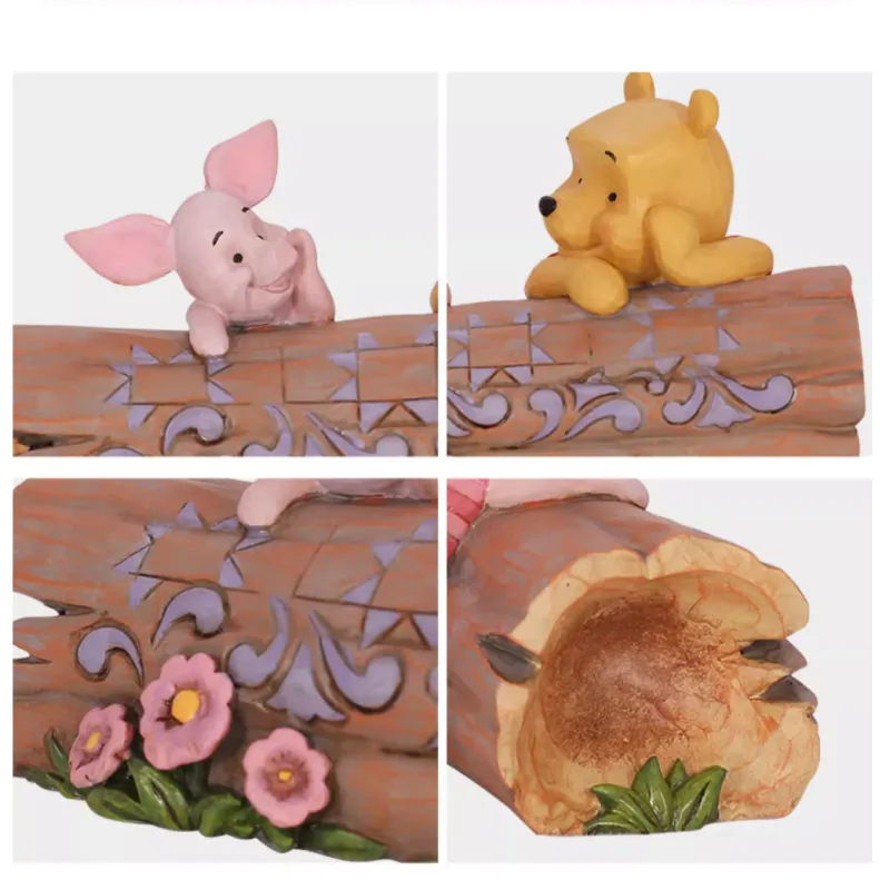 ENESCO Winnie The Pooh Piglet Figure Ornament Trendy Figures 10cm-3