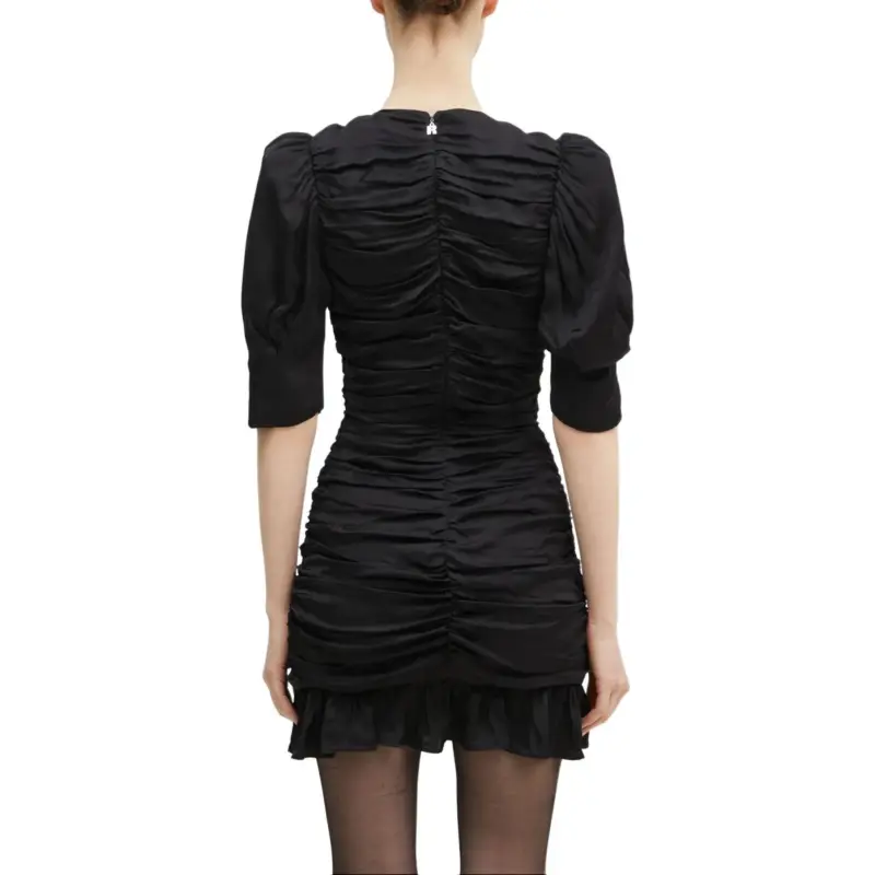 Rotate Cut Out Ruffled Mini Dress-1
