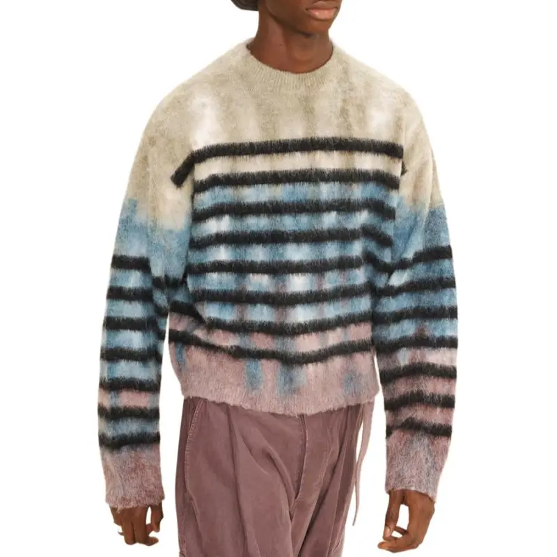 ZARA SRPLS Series Sweaters Men Purple-4