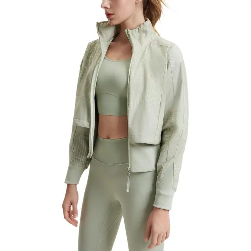 FILA Fitness Puffer Jacket Women's Light Green-3