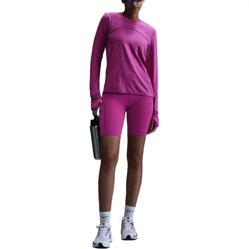 Nike Dri-FIT Swift Element UV T-Shirt Women's Warm Purple Red/Pink Plum/Mixed Color-1