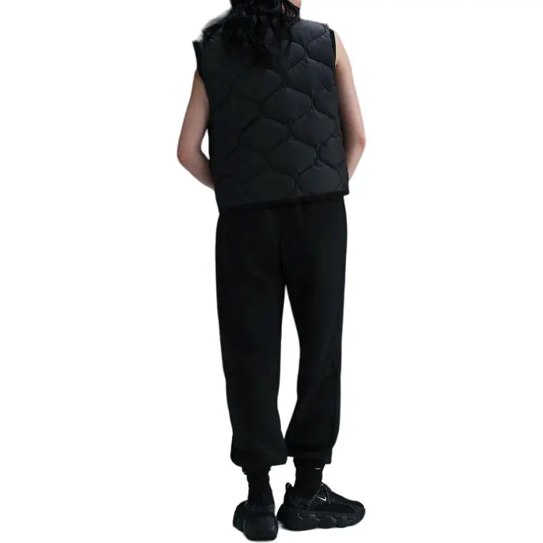 Nike Sportswear Phoenix Fleece Knitted Sports Pants Women's Black-3