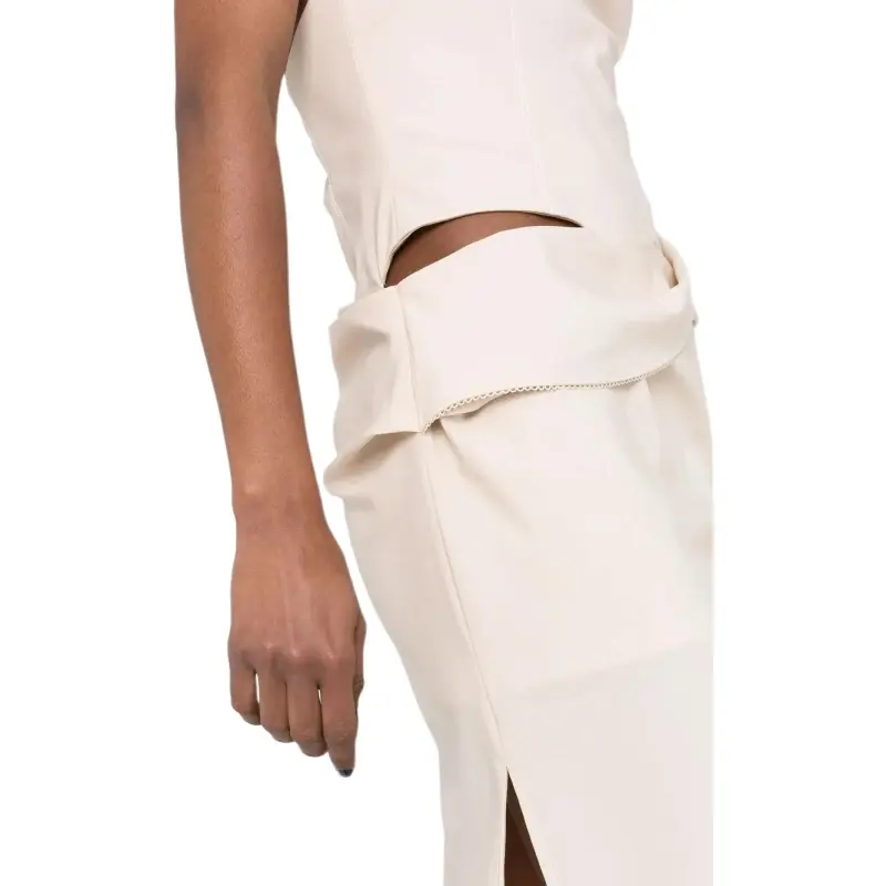 Jacquemus Sleeveless Dress Women's Light Umber-4
