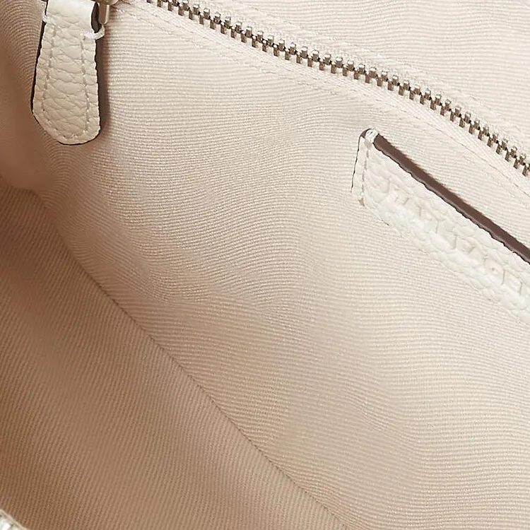 KARL LAGERFELD Recycled Polyurethane Crossbody Bag, Shoulder Bag Trumpets Women's Ecru-3