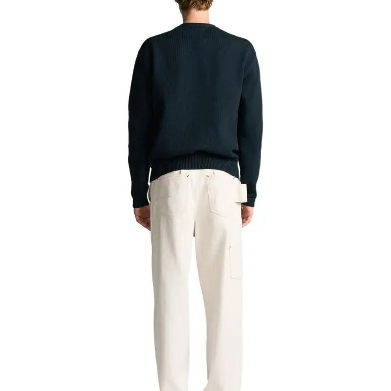 DIOR Logo Intarsia Crewneck Knit Sweater-2