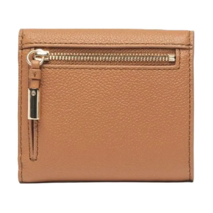 Furla Leather Wallet Trumpets Women's Brown-1