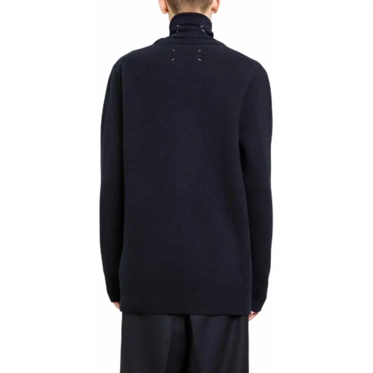 Maison Margiela Logo Embroidered Crewneck Jumper-3