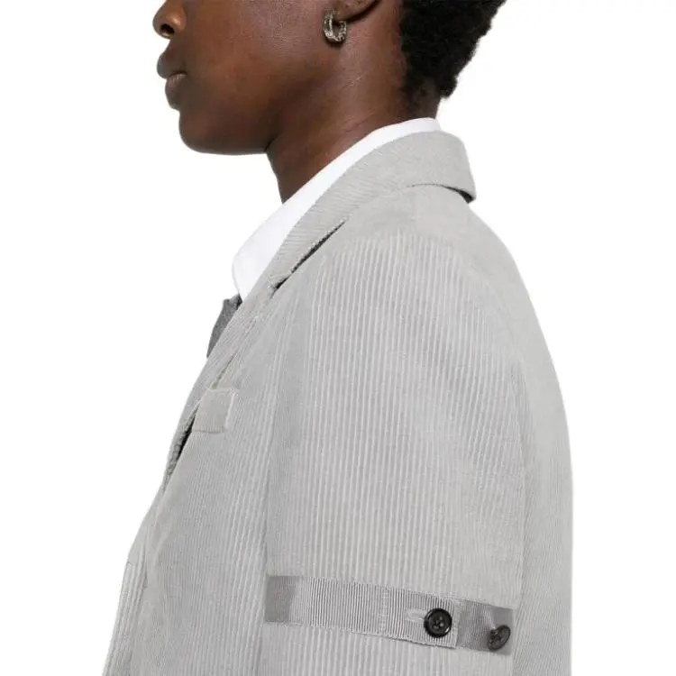 THOM BROWNE Corduroy Single breasted Blazer-6