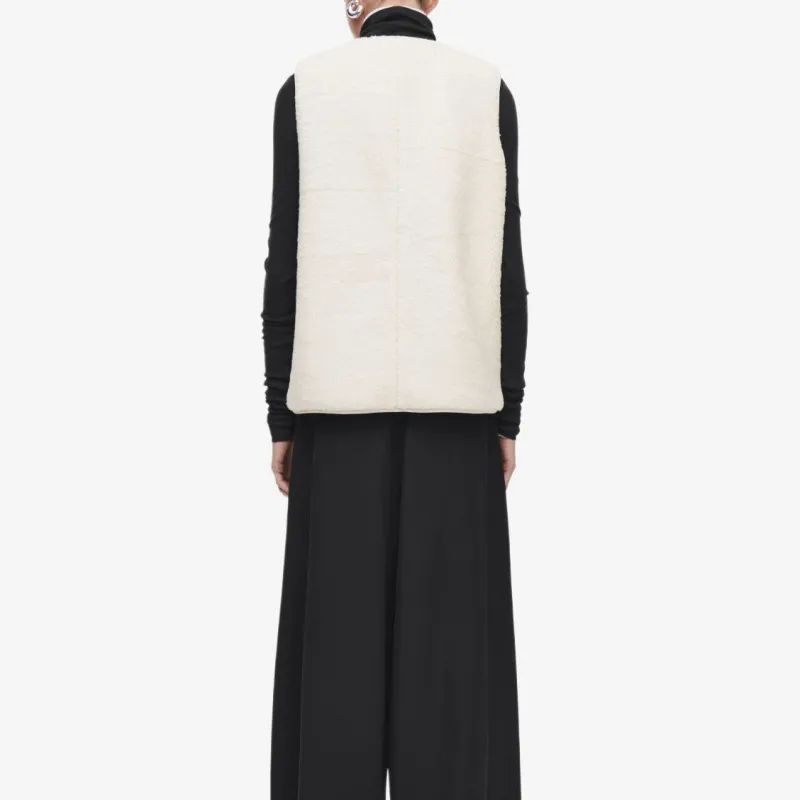 COS Vests Women's Ivory White-1
